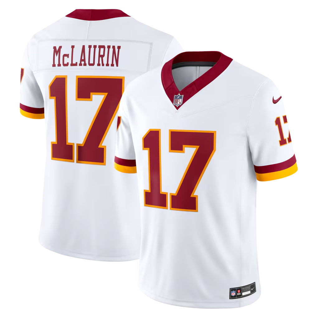 Terry McLaurin #17 Washington Commanders Super Bowl Era Vapor F.U.S.E. Limited White Jersey