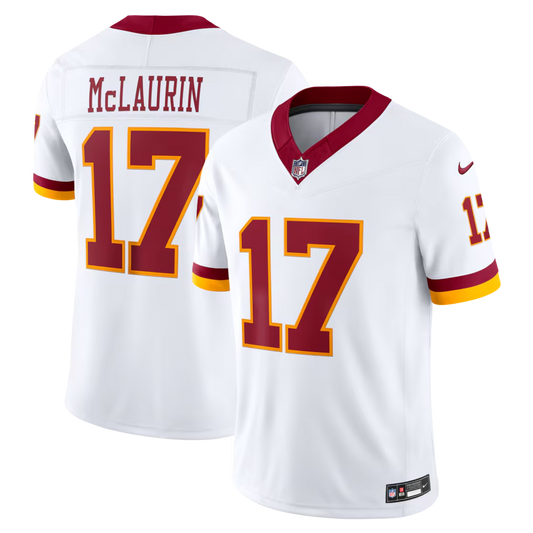 Terry McLaurin #17 Washington Commanders Super Bowl Era Vapor F.U.S.E. Limited White Jersey