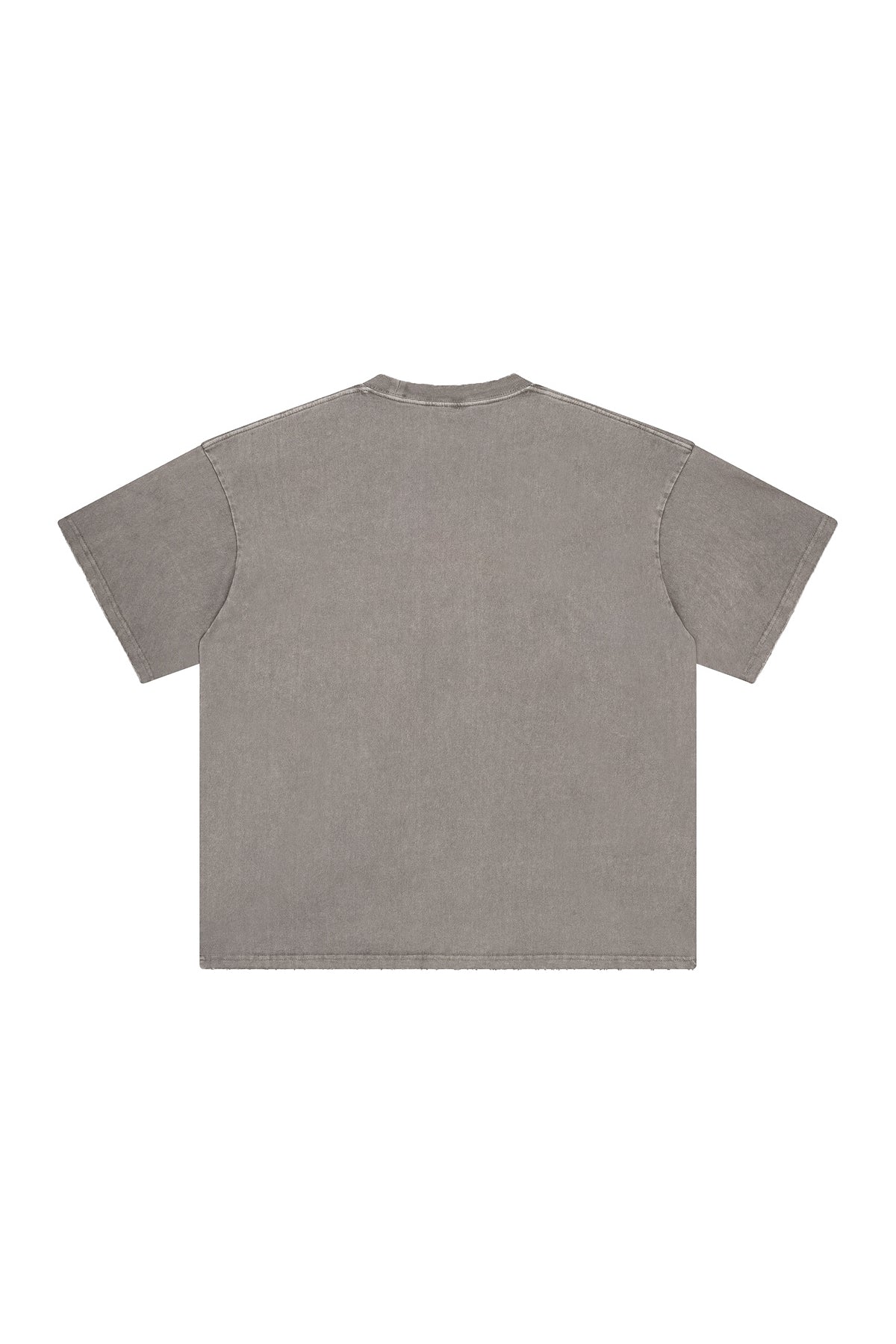 250GSM Distressed Pigment Dyed Washed Tee