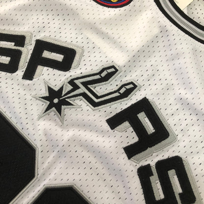 San Antonio Spurs Tim Duncan #21 Throwback Jersey - Dense Embroidery