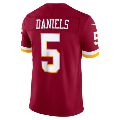 Jayden Daniels #5 Washington Commanders Vapor F.U.S.E. Limited Burgundy Jersey