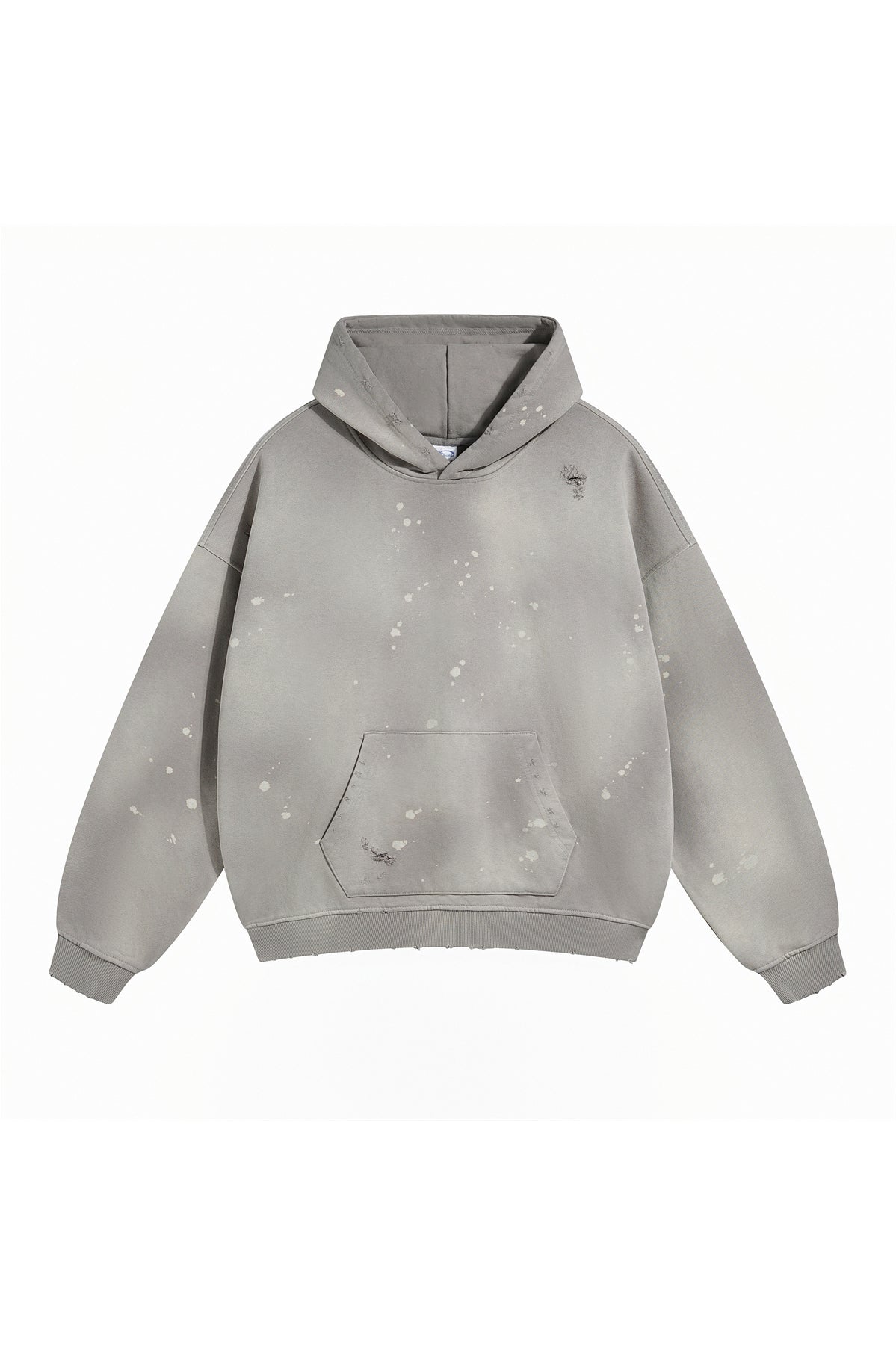 450GSM Distressed Dirty Effect Sun Fade Hoodie