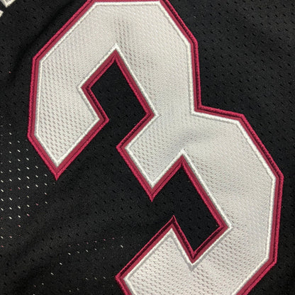 Miami Heat Dwyane Wade #3 black 2012 Throwback Jersey - Dense Embroidery