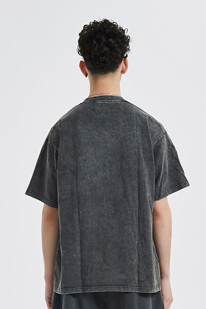 250GSM Washed Out Vintage Tee