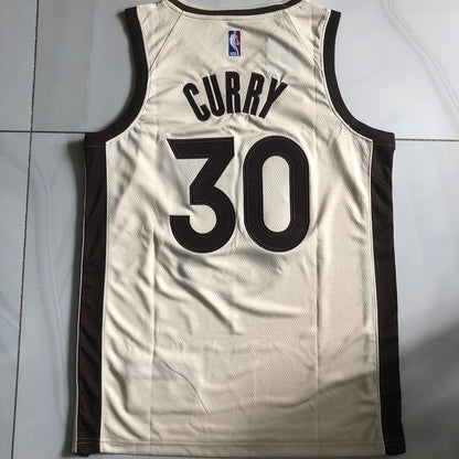 Golden State Warriors Stephen Curry #30 Throwback Jersey - Dense Embroidery