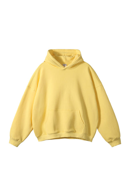 350GSM Fleece Solid Color Hoodie