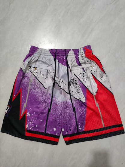 Toronto Raptors Purple Swingman Pocket Shorts