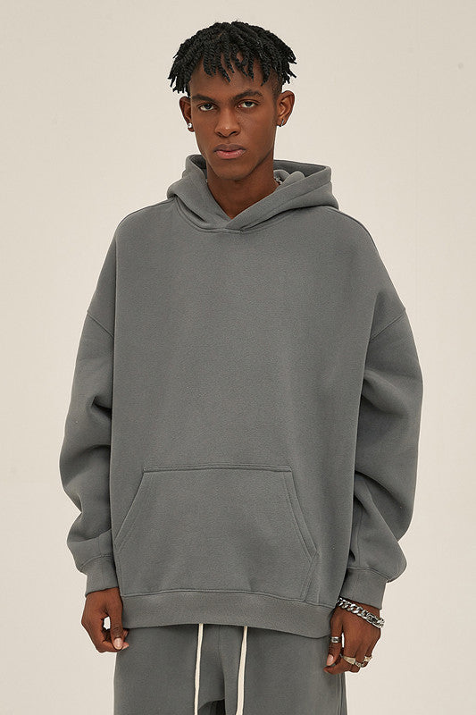 350GSM Fleece Solid Color Hoodie
