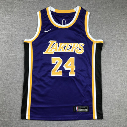 Youth Kobe Bryant Los Angeles Lakers #24  Embroidered  Jersey