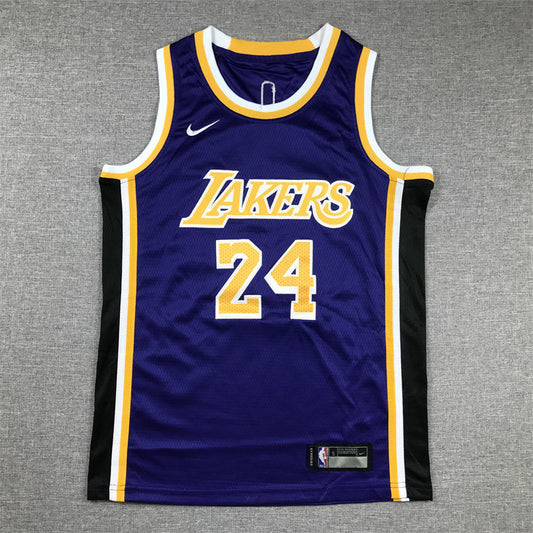 Youth Kobe Bryant Los Angeles Lakers #24  Embroidered  Jersey