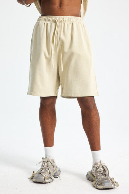 420GSM Pigment Dyed Washed Short