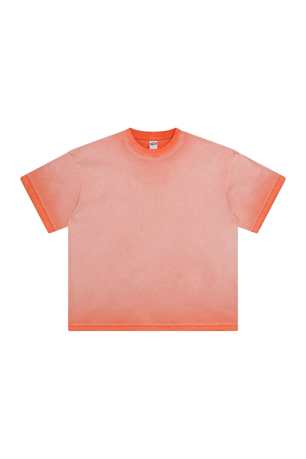 250GSM Double Stitch Sleeve Hem Washed Tee