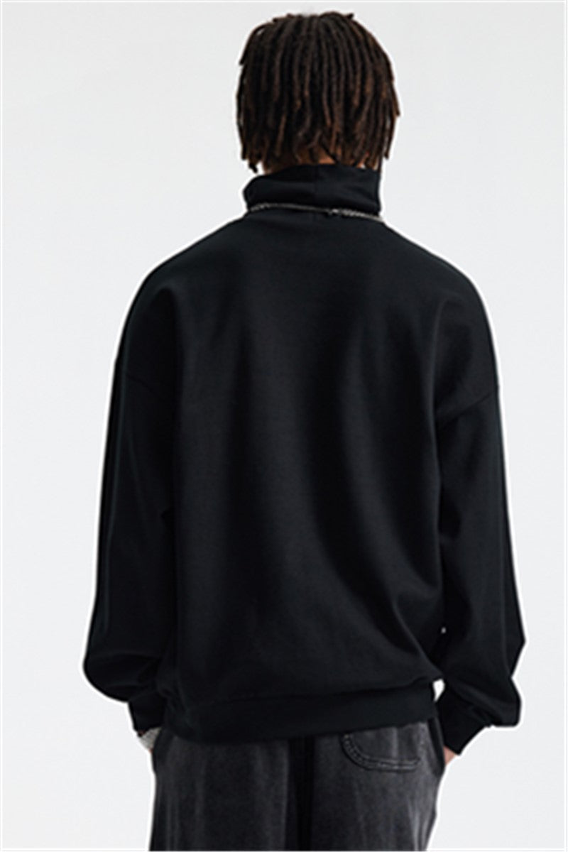 305GSM High Collar Sweatshirt