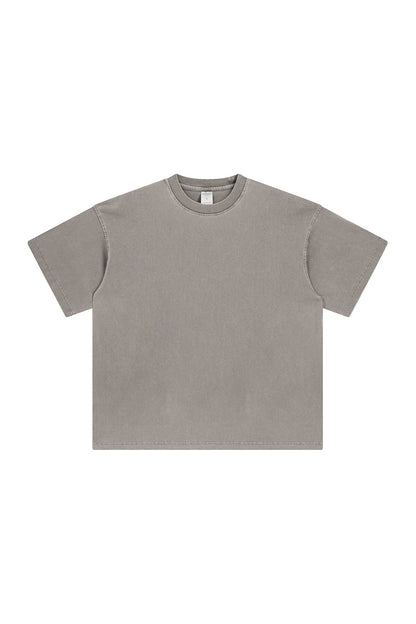 250GSM Pigment Dyed Washed Tee