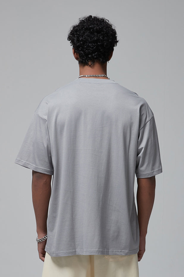 190GSM Solid Color Oversized Tee