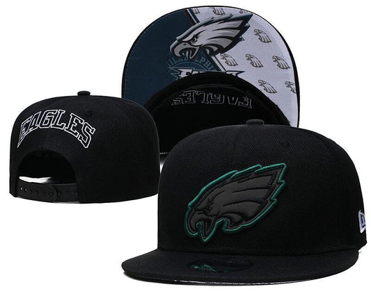 Philadelphia Eagles Black Snapback Cap