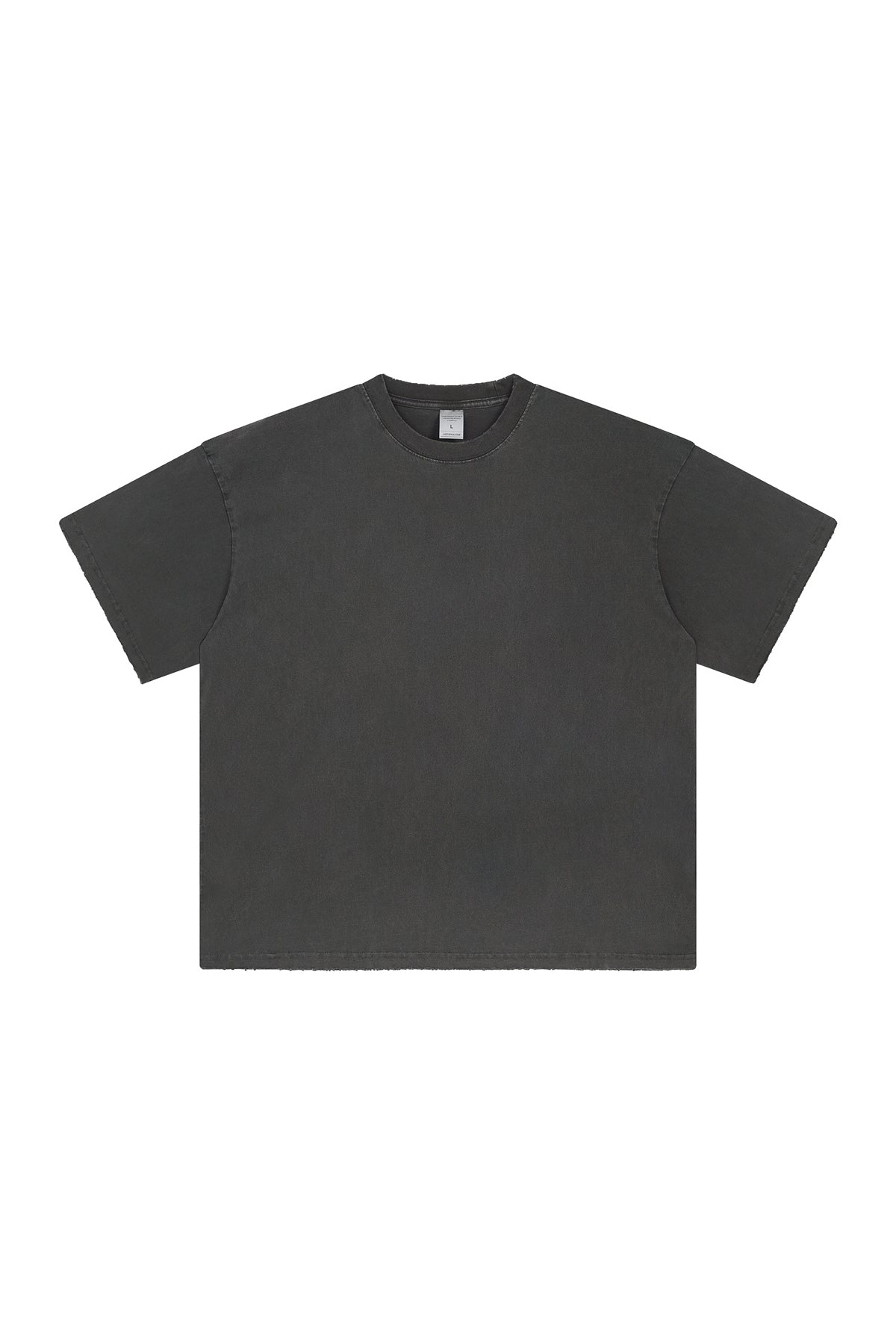 250GSM Distressed Pigment Dyed Washed Tee