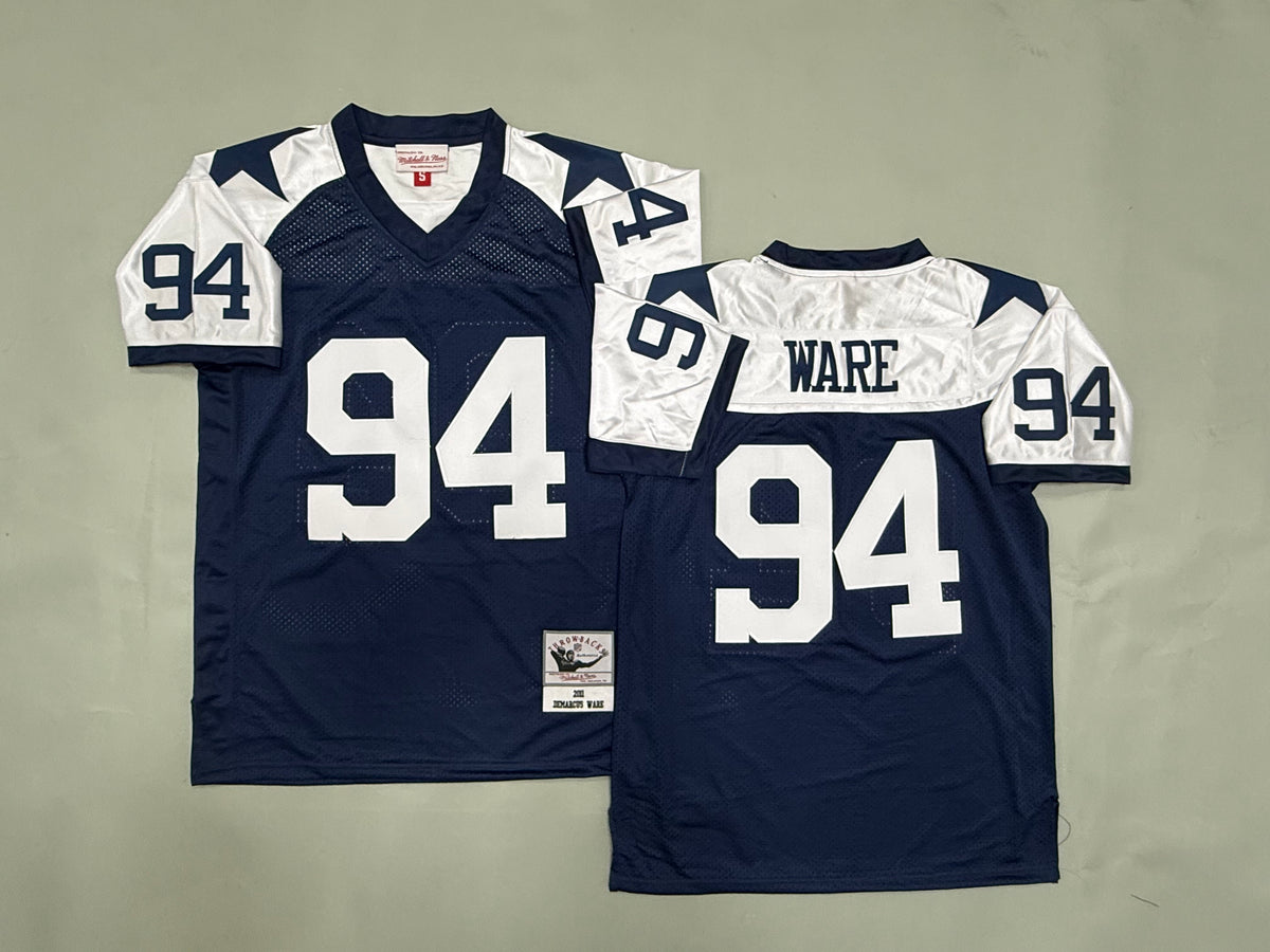 Mens Charles Haley#94 Dallas Cowboys Vintage Throwback Jersey