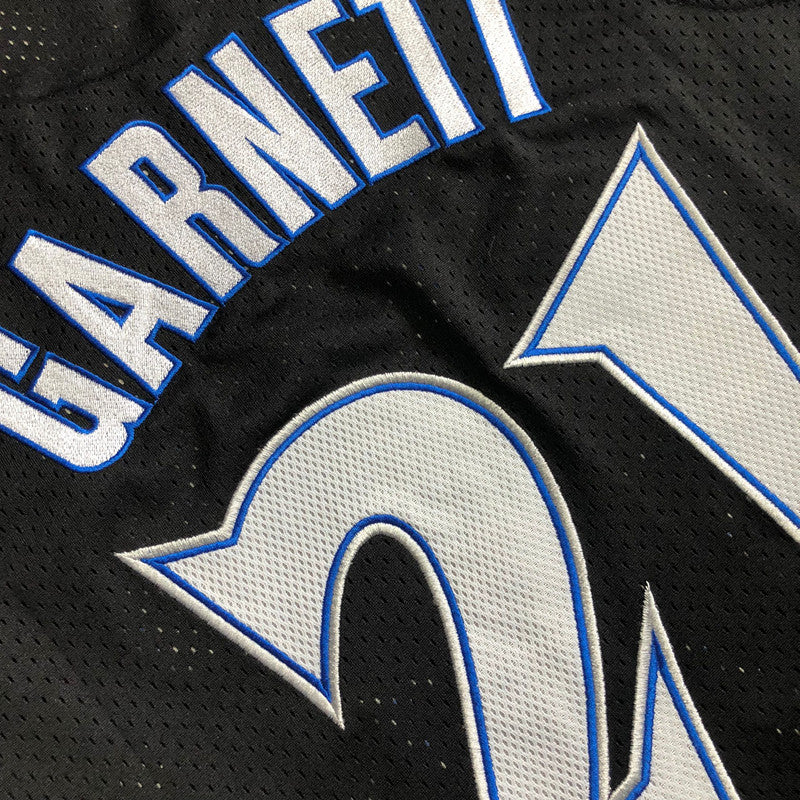 Minnesota Timberwolves Kevin Garnett #21 1997-98 Throwback Jersey Dense Embroidery