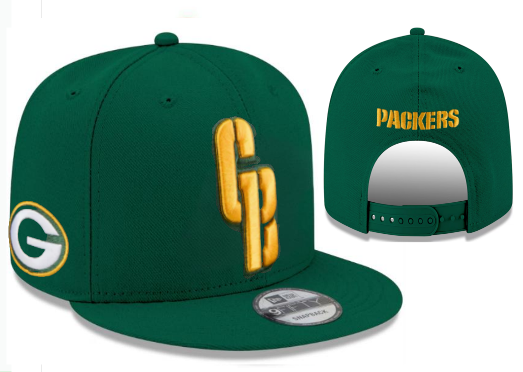 Green Bay Packers Green Snapback Cap