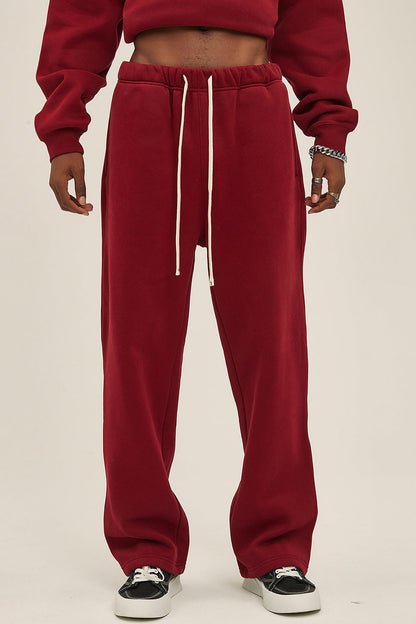 350GSM Relaxed Solid Color Sweatpants