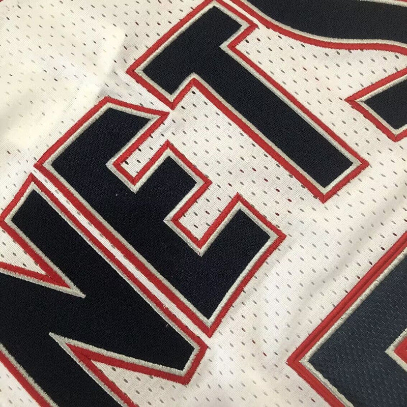 Brooklyn Nets Jason Kidd #5 Throwback Jersey -  Dense Embroidery