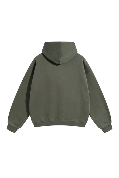 350GSM Fleece Solid Color Hoodie