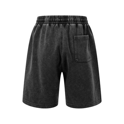 305GSM Splicing Washed Shorts