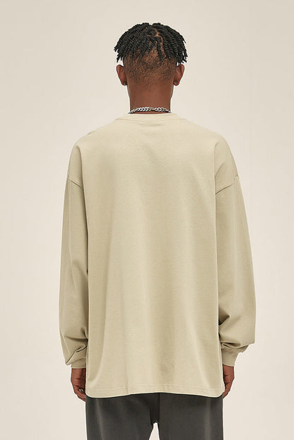 305GSM Oversized Long Sleeve Crew