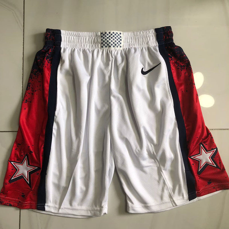 Olympic white shorts with Pocket Shorts