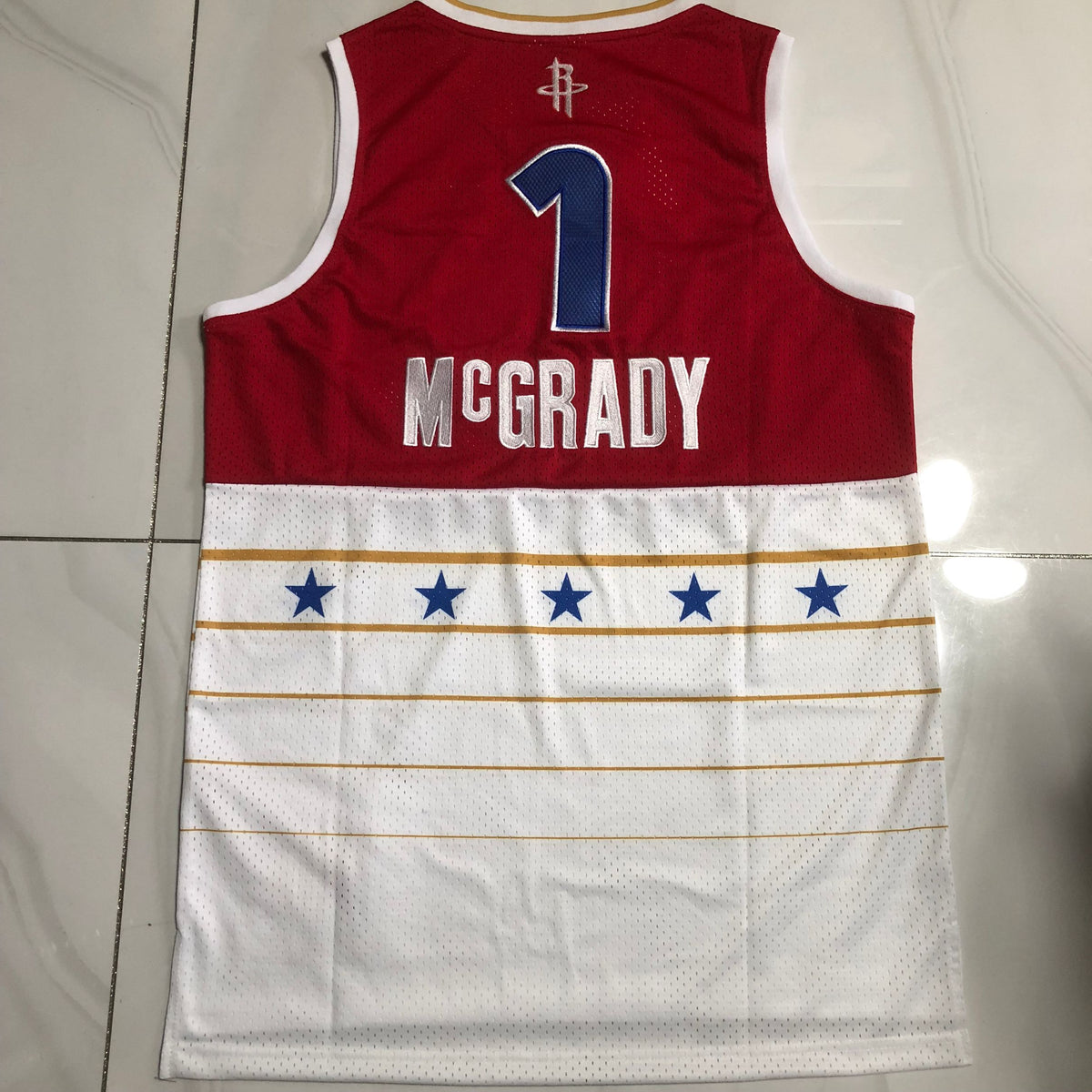 All-Star Tracy McGrady #1 Throwback Jersey - Dense Embroidery