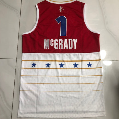 All-Star Tracy McGrady #1 Throwback Jersey - Dense Embroidery