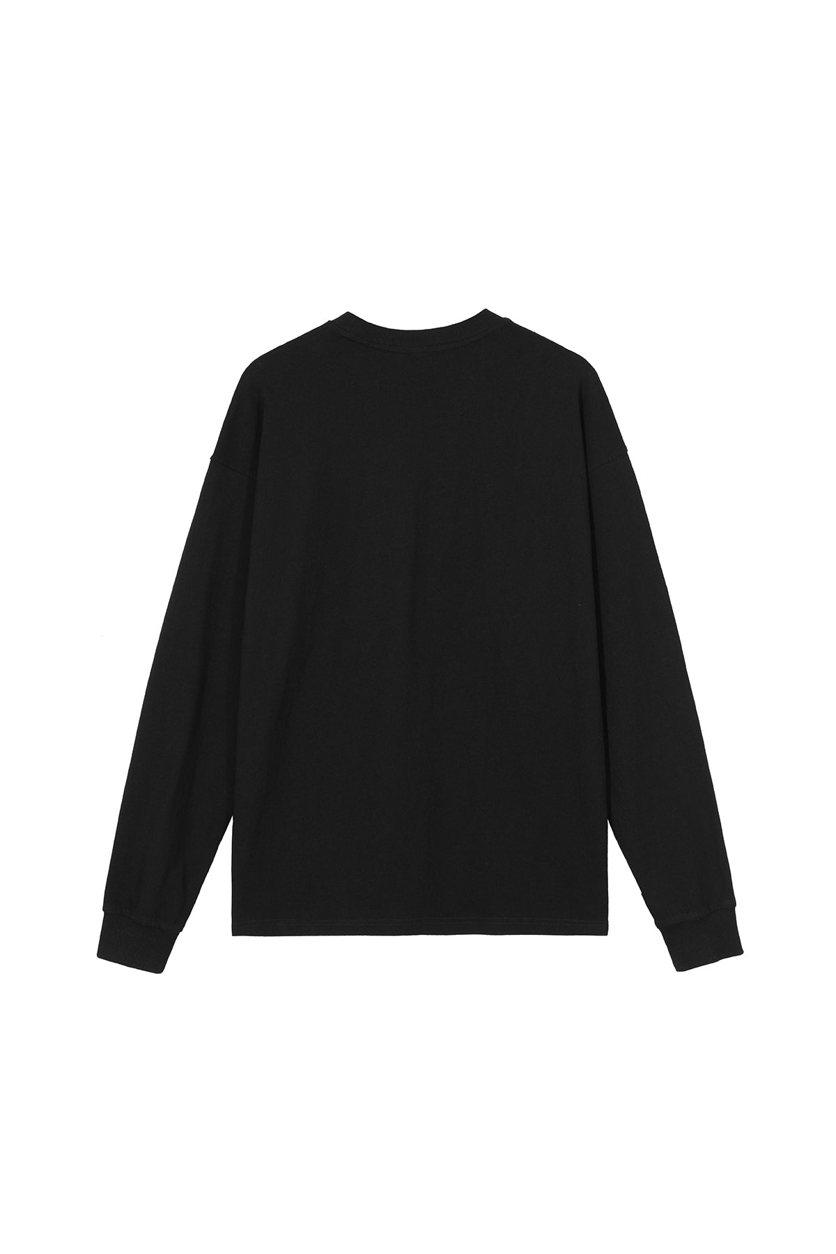 310GSM Pigment Dyed Washed Long Sleeve Crew