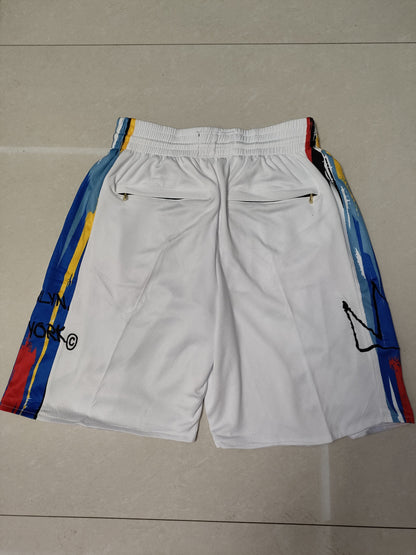 Brooklyn Nets White City Edition Pocket Pants
