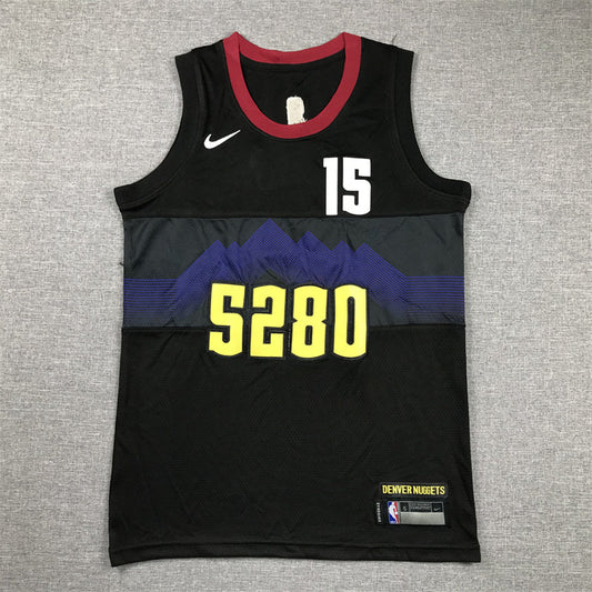 Youth Nikola Joki? Denver Nuggets #15 City Edition Embroidered  Jersey