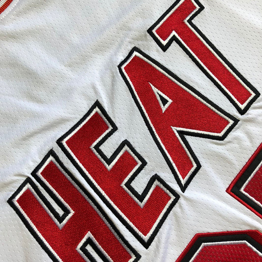 Miami Heat Jimmy Butler #22 white Throwback Jersey - Dense Embroidery