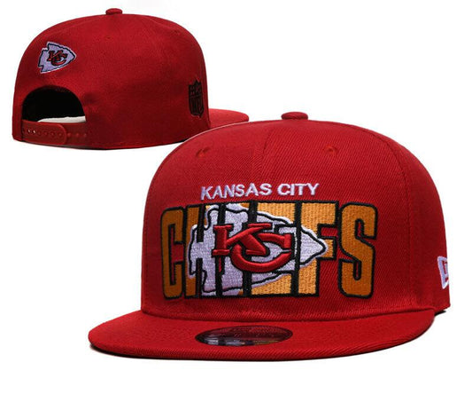 Kansas City Chiefs Red Snapback Cap