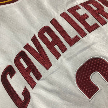 Cleveland Cavaliers Kyrie Irving #2 Throwback Jersey - Dense Embroidery