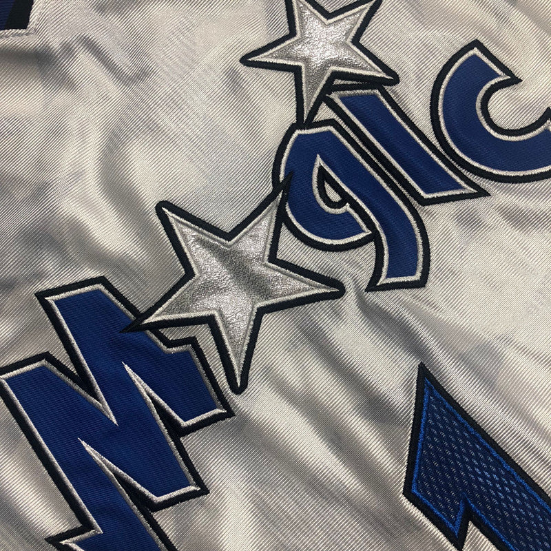 Orlando Magic TRACY MCGRADY #1 white  2000-01 Throwback Jersey - Dense Embroidery