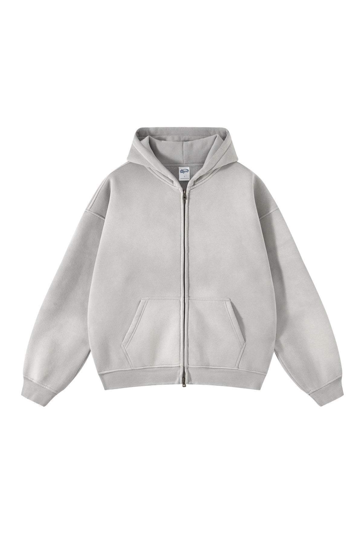 360GSM Washed Fleece Zipper Jacket
