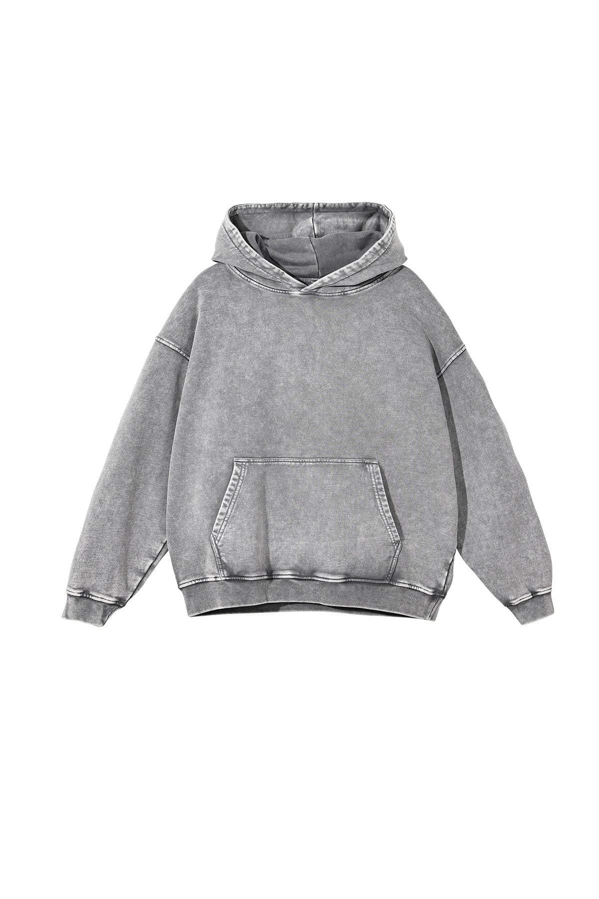 100% Cotton 420GSM Washed Vintage Hoodie