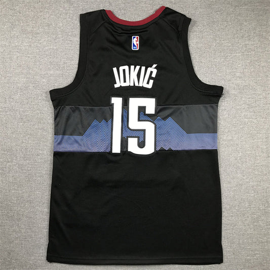 Denver Nuggets Nikola Jokic #15 2024 City Edition - Embroidered Jersey
