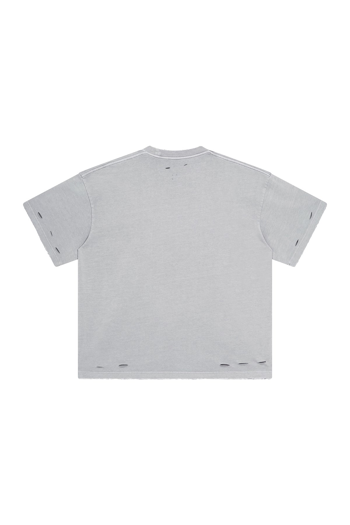275GSM Distressed Vintage Washed Tee