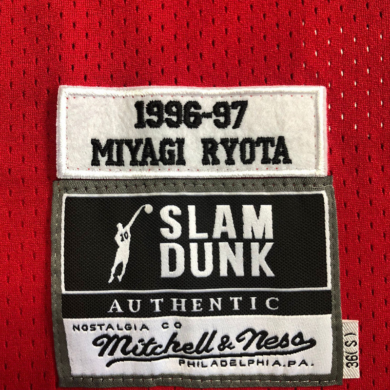 Slam Dunk Shohoku #7 red Throwback Jersey - Dense Embroidery