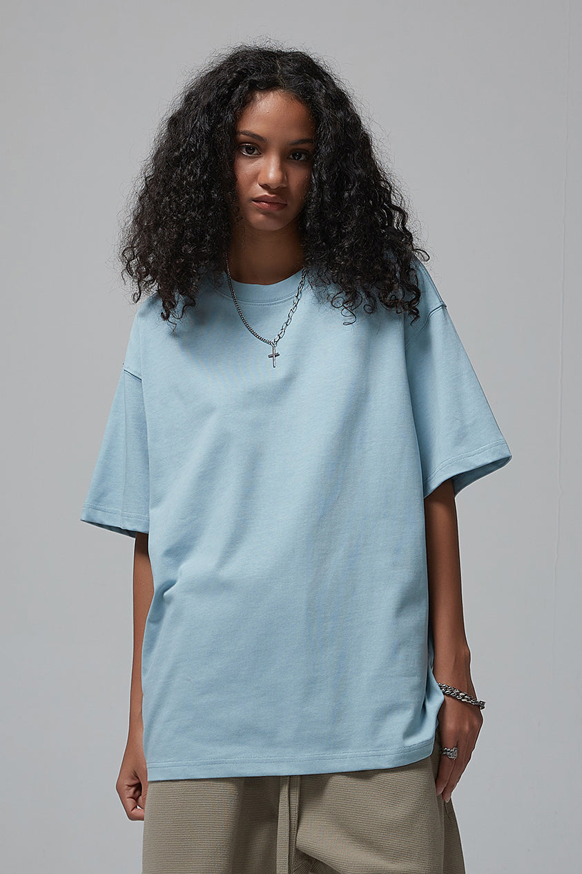 305GSM 22 Colors Solid Oversized Tee