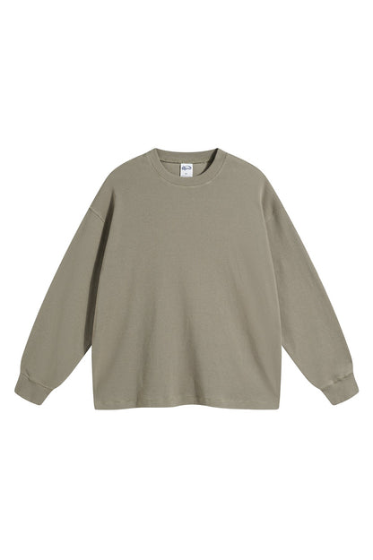 330GSM Waffle Material Long Sleeve Crew