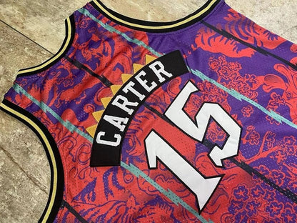 Vince Carter Toronto Raptors Lunar New Year Throwback Jersey