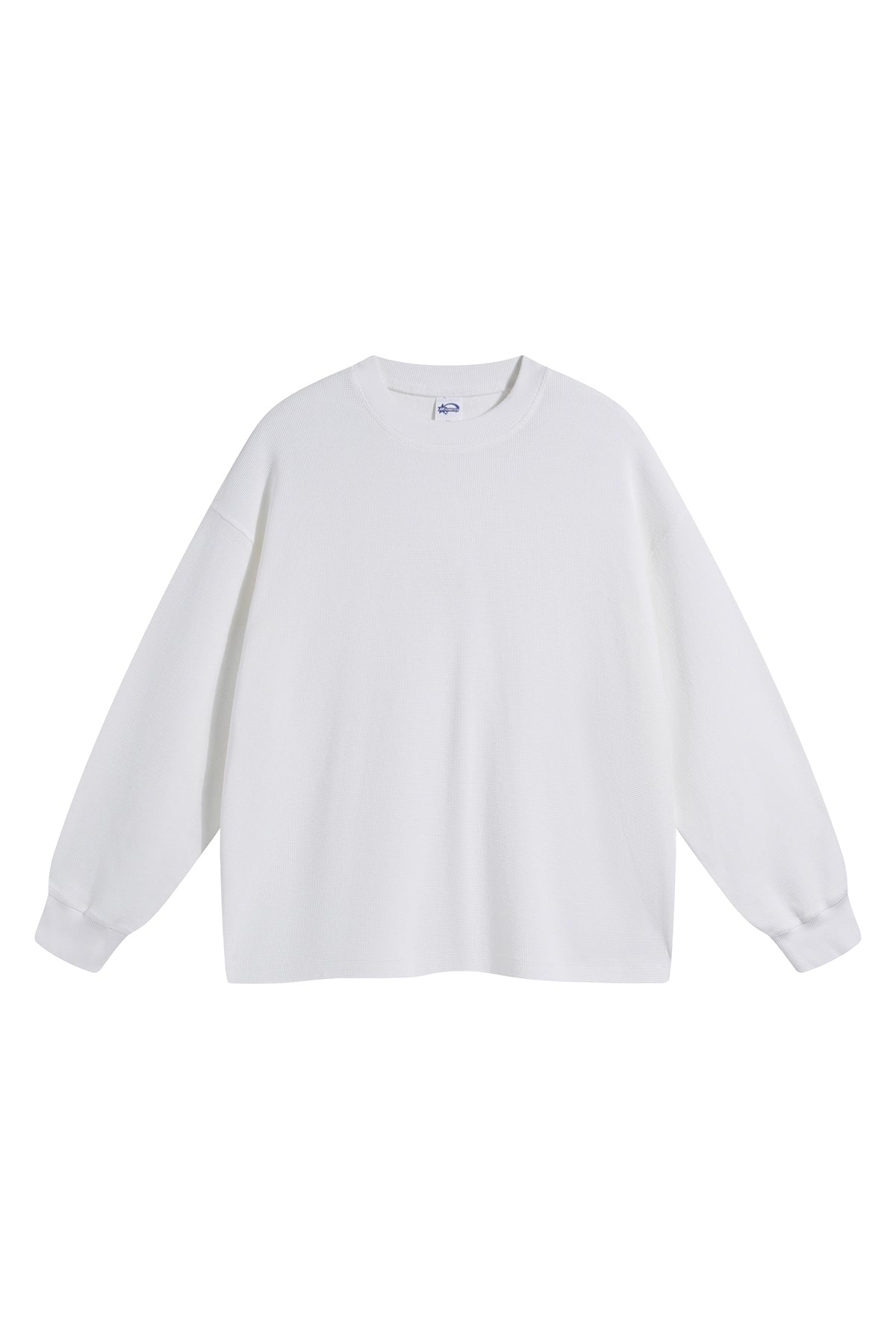 330GSM Waffle Material Long Sleeve Crew