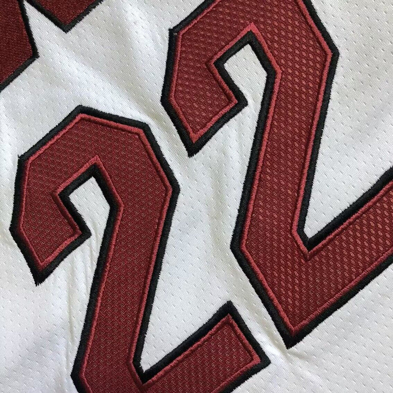 Miami Heat Jimmy Butler #22 Throwback Jersey - Dense Embroidery