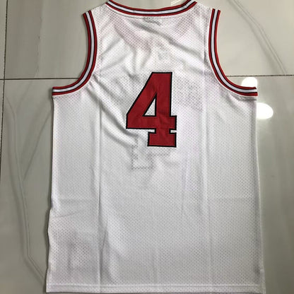 Slam Dunk Shohoku #4 Throwback Jersey - Dense Embroidery